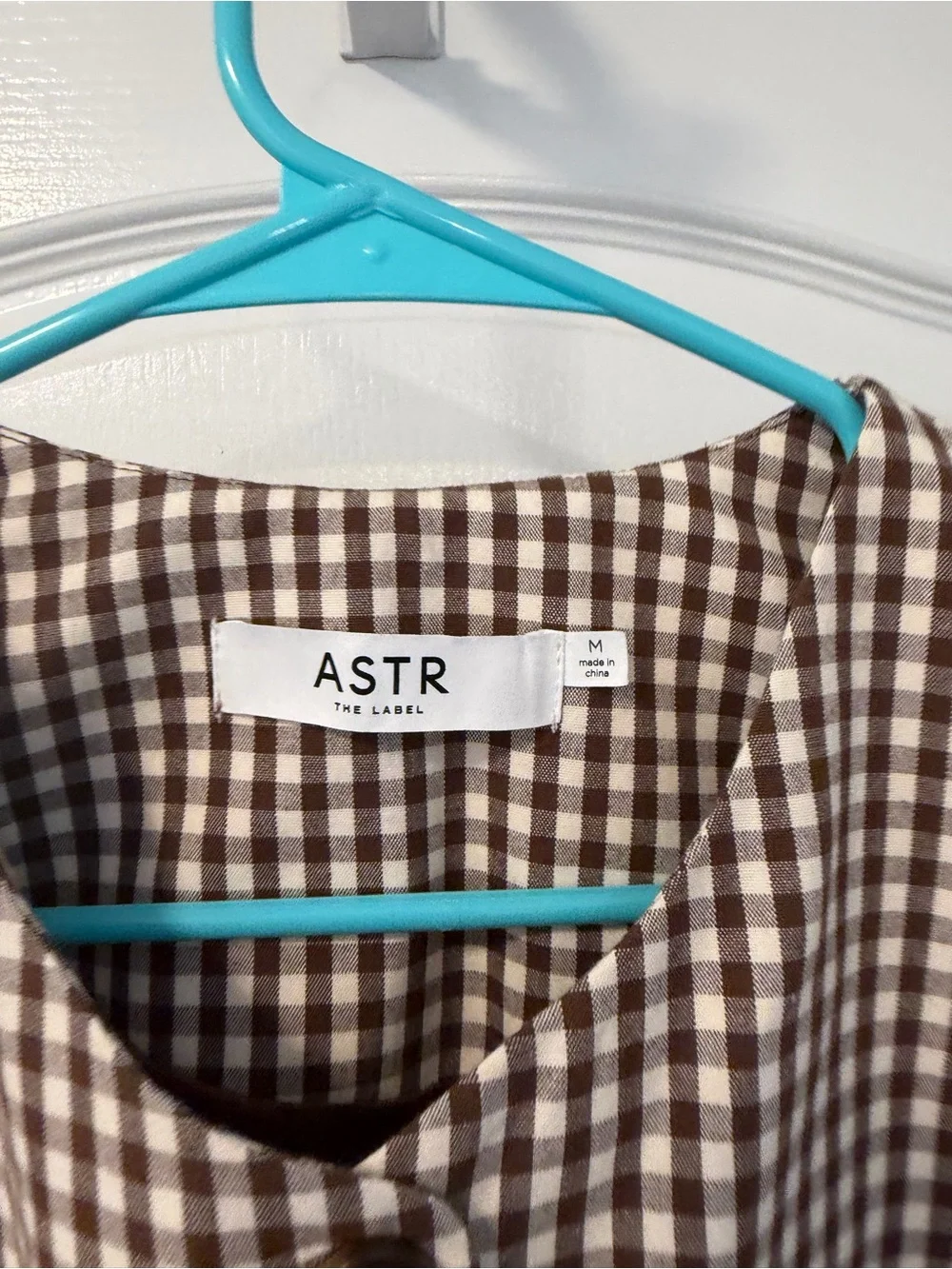 Karan Gingham Longline Vest - Picture 4 of 4